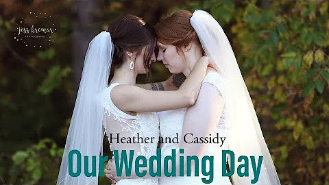 OUR WEDDING DAY! | Heather and Cassidy | Fall Wisc...