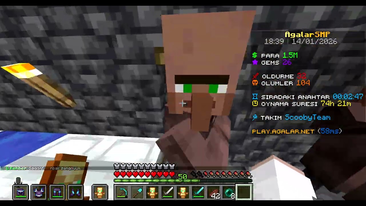Minecraft Agalar SMP Videosu! (Dahası Gelsin Mi Yoruma Yaz!)
