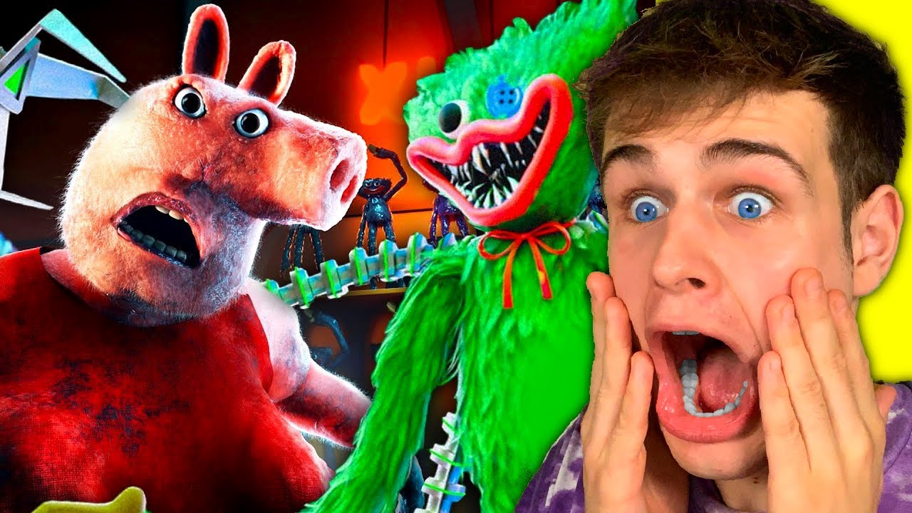 Prokletý HUGGY WUGGY vs PRASÁTKO PEPA mutant!