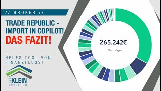 trade republic - import in copilot - das fazit!