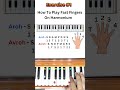 Capture de la vidéo How To Play Fast Fingers On Harmonium - Exercise #1 | #Harmoniumguru