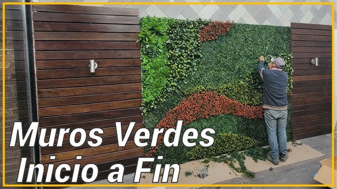 Cómo hacer jardines verticales de interior: Sistema F+P