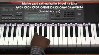 Pardesi Pardesi Tu Jana Nahin - (PIANO TUTORIALS) | 1200 Songs BOOK/PDF @399/- only - 7013658813 chords