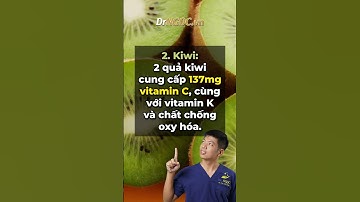 6 loại thực phẩm cung cấp nhiều vitamin C hơn cả cam | Dr Ngọc #short #shorts #drngoc