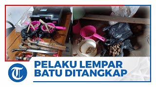 Pelaku Teror Pelemparan Batu di Pamulang Ditangkap, Barang Buktinya Bikin Geleng geleng