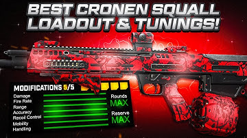 NEW CRONEN SQUALL IS THE BEST GUN IN SEASON 3 WARZONE (#1 Class Setup & Tuning)