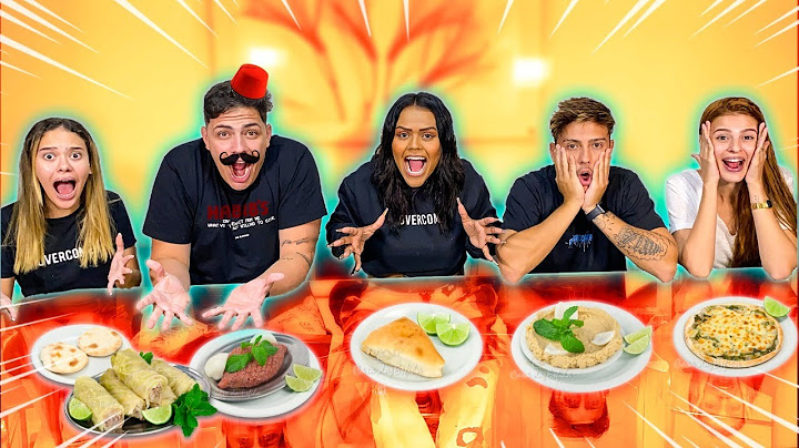 O ÚLTIMO A PARAR DE COMER COMIDA ÁRABE GANHA !!!