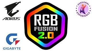 Gigabyte / AORUS RGB Fusion 2.0 в 2022 году / Обзор приложения / 4K