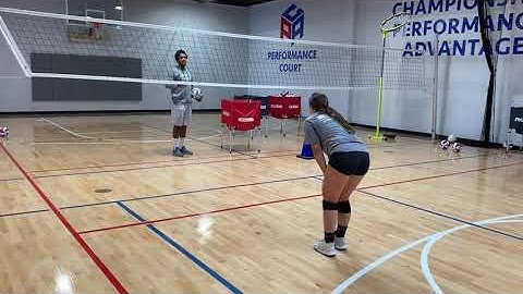 How to Dig the Setter Dump | Volleyball Lessons | Video of the Day