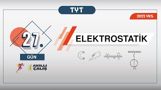 27 Elektrostatik Etki-Dokunma-Sürtünme Ile Elektriklenme Tyt Fizik Kampı 2023 27. Gün