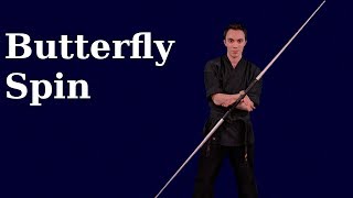 Bo Staff Trick Tutorial | Butterfly Spin