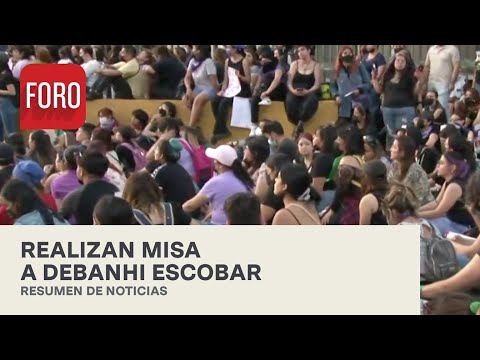 Realizan misa de cuerpo presente de Debanhi Escobar; resumen de noticias matutino