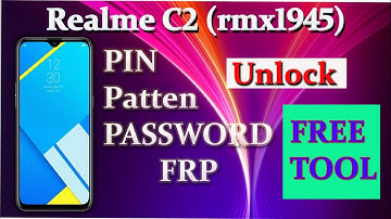Realme c2 pin, pattern, password Unlock,rmx1945 unlock sp flash tool, realme c2 Frp unlock sp Tool