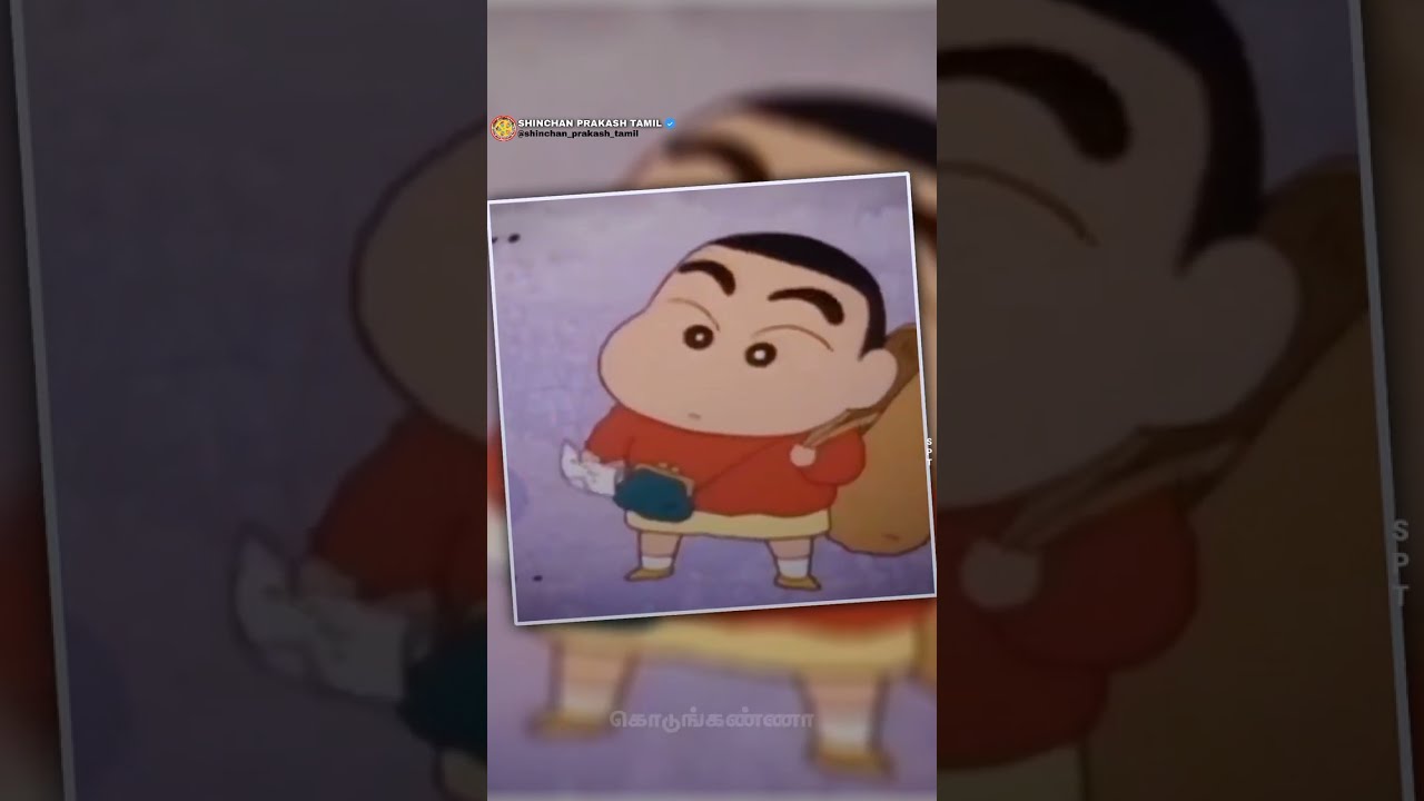 Shinchan  funny  song tamil videos shinchan version status