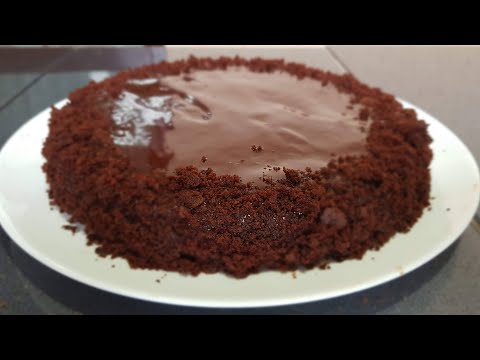 Chocolate Cake Without Cream/შოკოლადის ნამცხვარი კრემის გარეშე