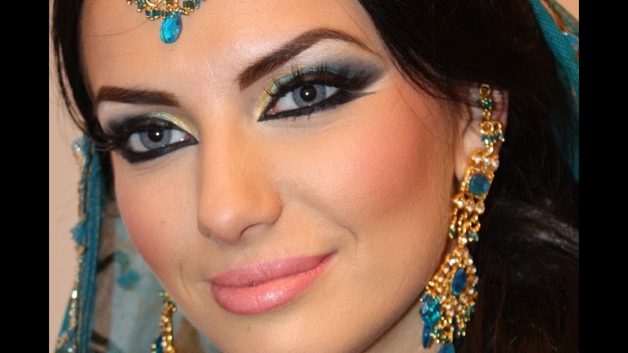 Exotic Arabic Makeup Princess Jasmine Make up 