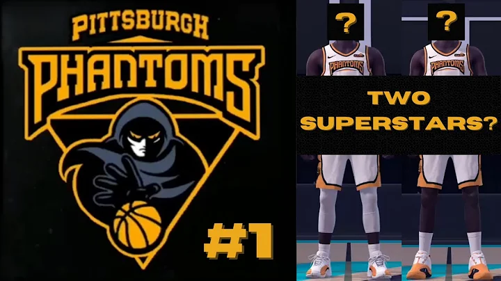 Drafting two SUPERSTARS?? NBA 2K24 Expansion Team Pittsburgh Phantoms #1 (Fixed Audio)
