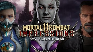 Mortal Kombat 11 Voice Impressions (Frost, Terminator, Sindel)