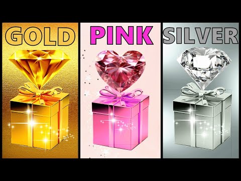 Choose Your Gift-Gold vs Pink vs Silver 🎁Kutu Seç-Hediyeni Seç 🎁Escolha o seu presente 🎁
