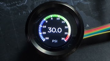 Graphical Boost Gauge (arduino esp32 lvgl)