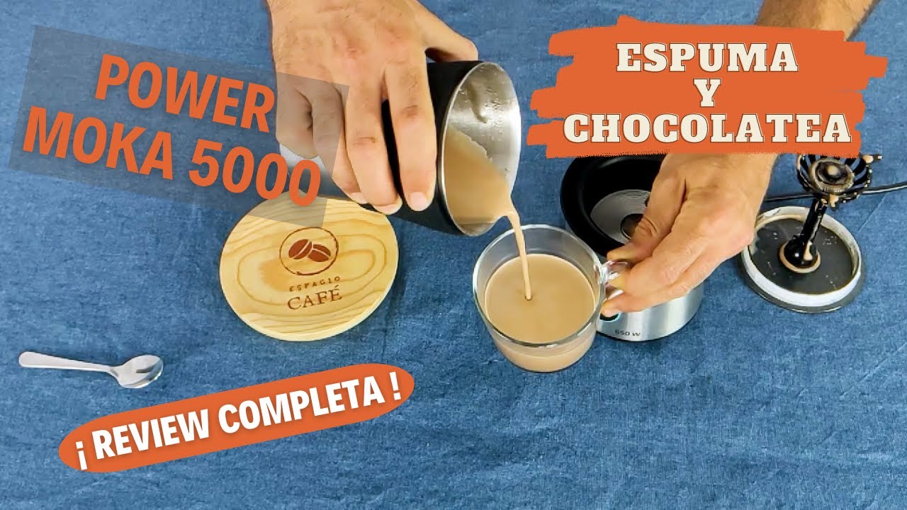 Calienta Espumador de Leche Power Moka Spume 5000 CECOTEC - Café