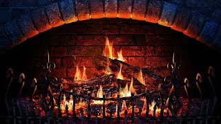 🔥 Fireplace 10 HOURS Ultra HD - Relaxing Fire Burning Video & Crackling Fireplace Sounds