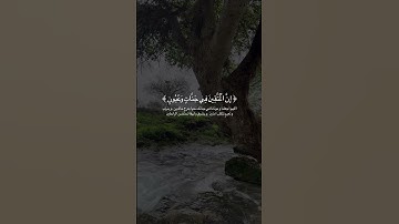 أجمل حالات واتس اب قرآن كريم بصوت جميل جدا | صوته فيه كمية راحه Quran status 🌧💙.