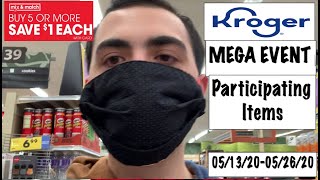 Kroger Mega Event Participating Items-- 5/13/20-5/26/20 (1000s of Items!)