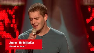 Video thumbnail of "Jure Brkljača: "Brod u boci" - The Voice of Croatia - Season1 - Blind Auditions3"