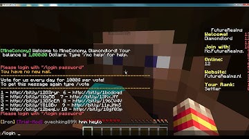 How to go in a mineshafter server in PC Version