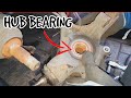 How To Change Front Wheel Bearing On Peugeot 307 And Other Models.