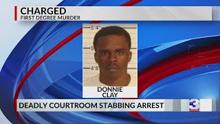 Man charged in stabbing death of inmate at 201 Poplar