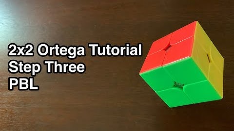 2x2 Ortega Tutorial: Step 3 - PBL