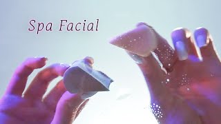 ASMR Sleepy Spa Facial Treatment / First Person (Massage, Peeling, Cleansing)💄⚡️