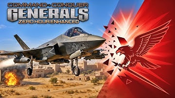 C&C Generals Zero Hour | Ultimate Air Force vs. Global Realistic Mega-Armies 2025