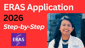 ERAS 2026 Residency Application| Step-by-Step #doctor #usmle #residency #img