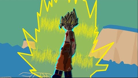 °Goku Going Super Saiyan For The First Time°  | Stick Nodes Skit |