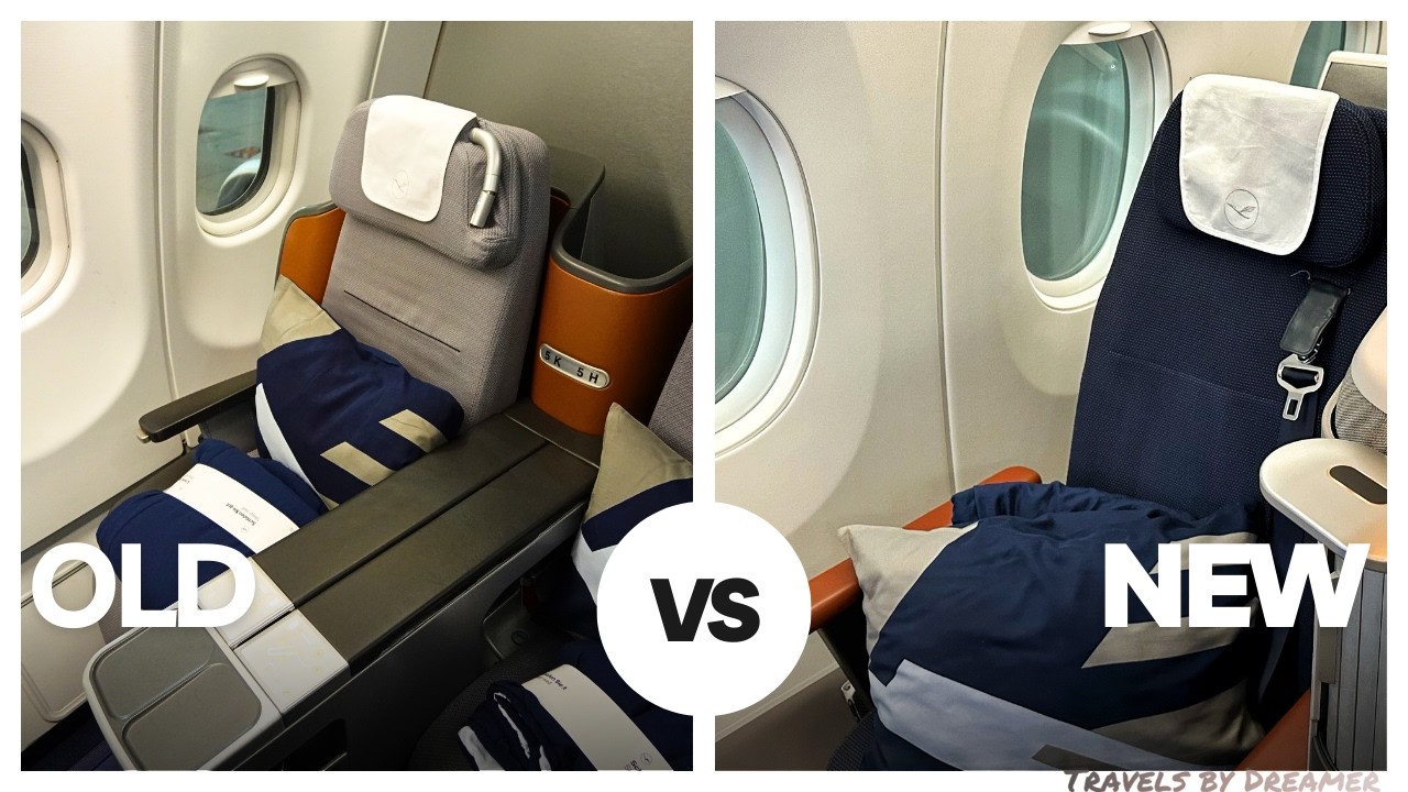 Lufthansa old vs new Business Class - Shocking Upgrades!