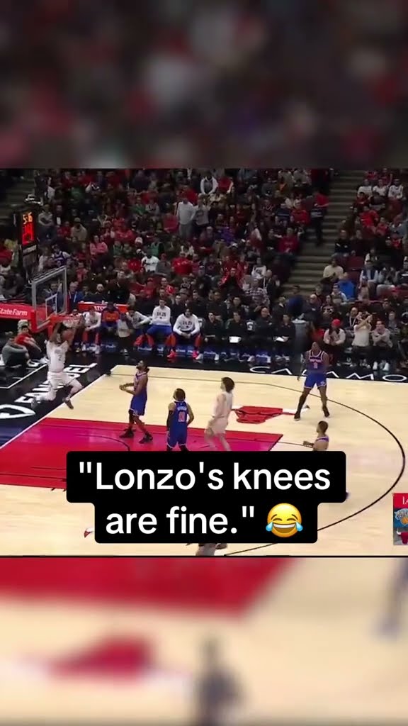 LONZO BALL CATCHIN' OOPS ?