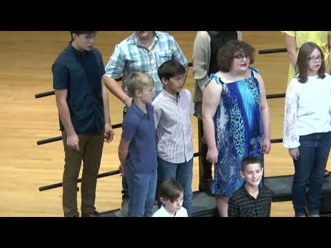 Ponca City West Middle School Fall Vocal Concert November 3, 2022