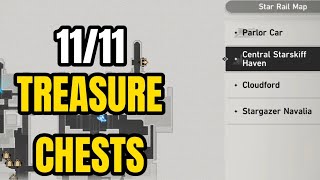 Honkai Star Rail Central Starskiff Haven All Treasure Chests Locations 11/11