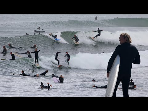 Hectic Malibu Surfing w/ Action 4 Surfing Camera
