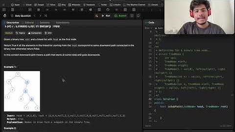 Linked list In Binary Tree | LeetCode 1367|CPP|Intervies Problem