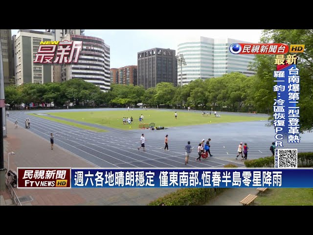 2023/11/04 週六各地晴朗穩定 僅東南部、恆春半島零星降雨－民視新聞