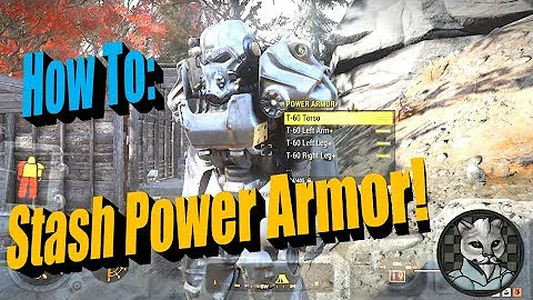 How to Save Some Stash Weight When Storing Power Armor in Fallout 76 (Save Stash Space)