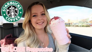 The L.O.V.E Frappuccino || Starbucks || First Impression