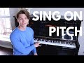 How to sing on pitch (This exercise will improve pitch instantly)