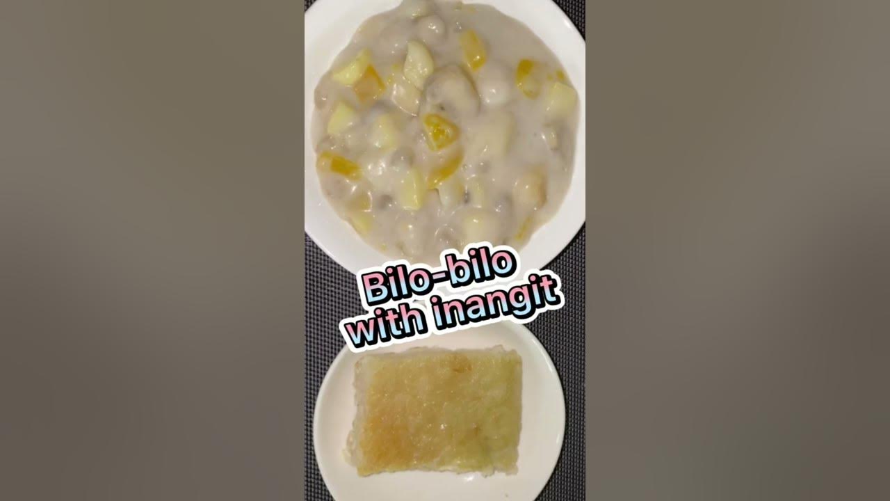 Easy to cook Bilo-bilo with Inangit(sticky rice) - YouTube
