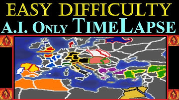 Easy Difficulty TimeLapse: Medieval 2 Total War (A.I. Only)