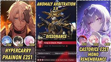 V3 | Hypercarry Phainon E2S1 x Castorice E2S1 Mono RMC | Anomaly Arbitration 3.8